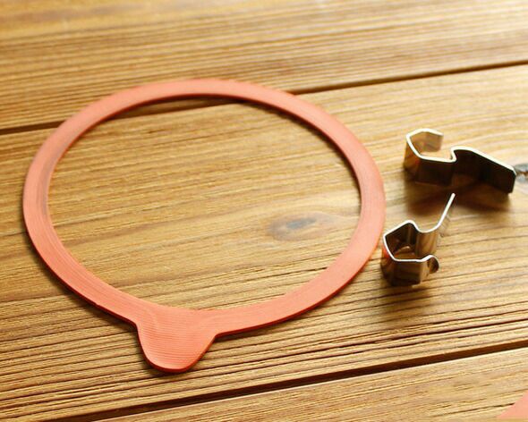 ウェック（WECK） モールド/Mold パッキン&クリップ付モールドシェイプ 25mlx6個セット