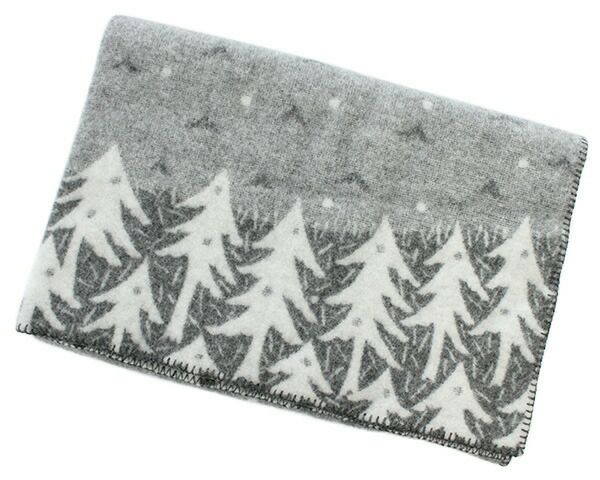 クリッパン（KLIPPAN） ミナ ペルホネン/mina perhonen レイクインザバレー ウール ブランケット グレー（グレイ）