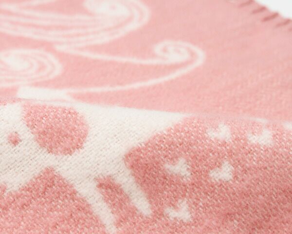 クリッパン（KLIPPAN） リトルベアー/Little bear コットンブランケット ミニ ピンク