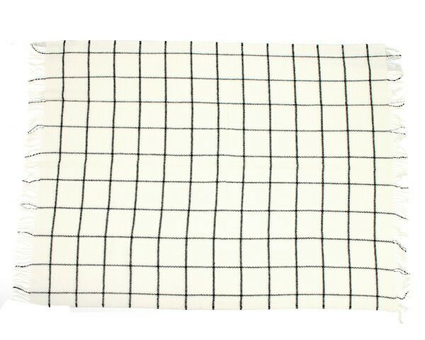 クリッパン（KLIPPAN） ビンガ/Vinga ウールスローケット ホワイト