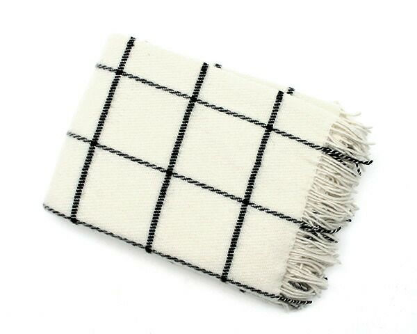 クリッパン（KLIPPAN） ビンガ/Vinga ウールスローケット ホワイト