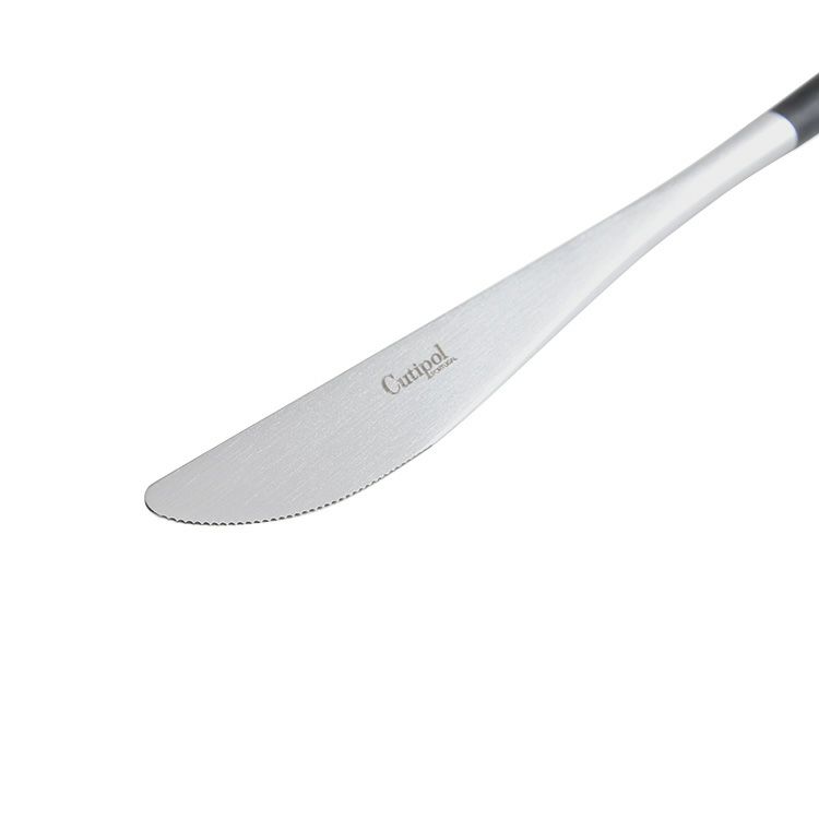 クチポール（Cutipol） ミオ/MIO ディナーナイフ/テーブルナイフ ブラック