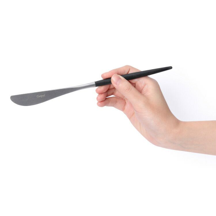 クチポール（Cutipol） ミオ/MIO ディナーナイフ/テーブルナイフ ブラック