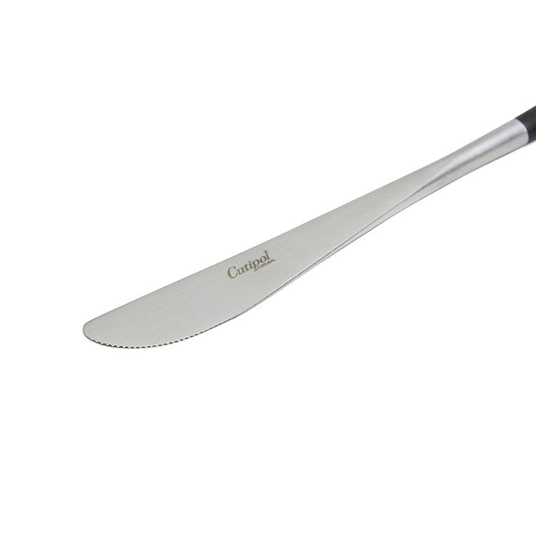 クチポール（Cutipol） ミオ/MIO デザートナイフ ブラック