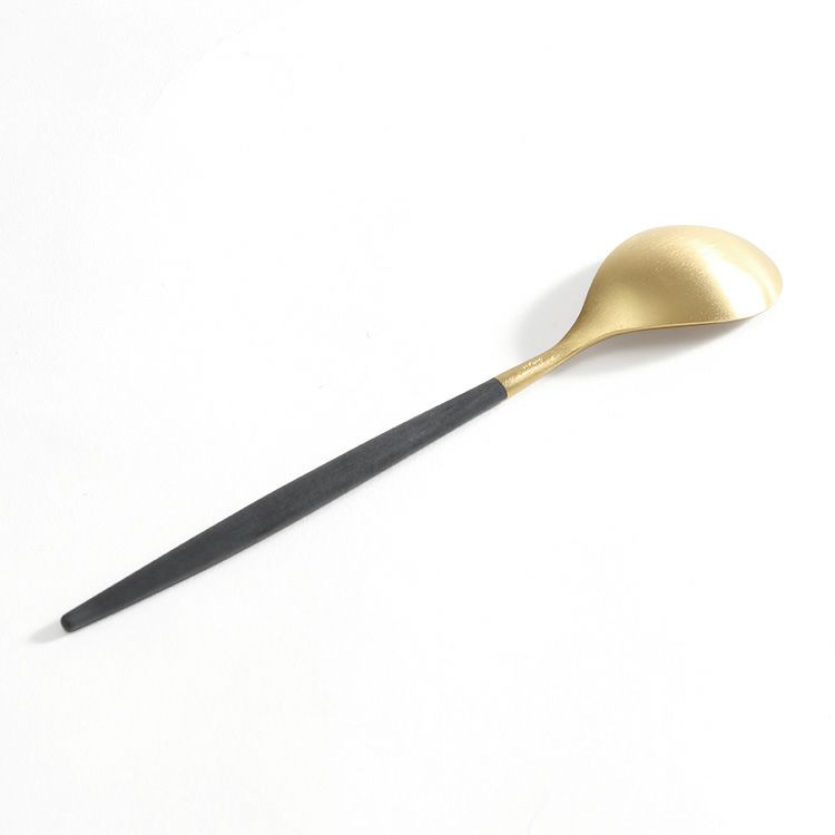 クチポール（Cutipol） ミオ/MIO ディナースプーン ブラックマットゴールド