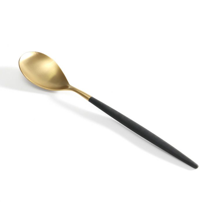 クチポール（Cutipol） ミオ/MIO ディナー3点＆カトラリーレスト1点 ブラックマットゴールド