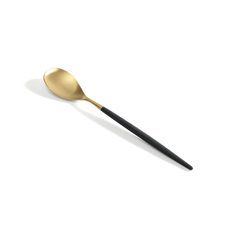 クチポール（Cutipol） ミオ/MIO デザート6点セット 化粧箱付 ブラックマットゴールド