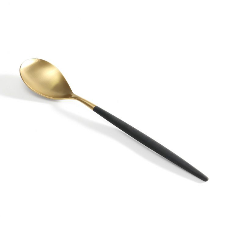 クチポール（Cutipol） ミオ/MIO ディナー8点セット 化粧箱付 ブラックマットゴールド