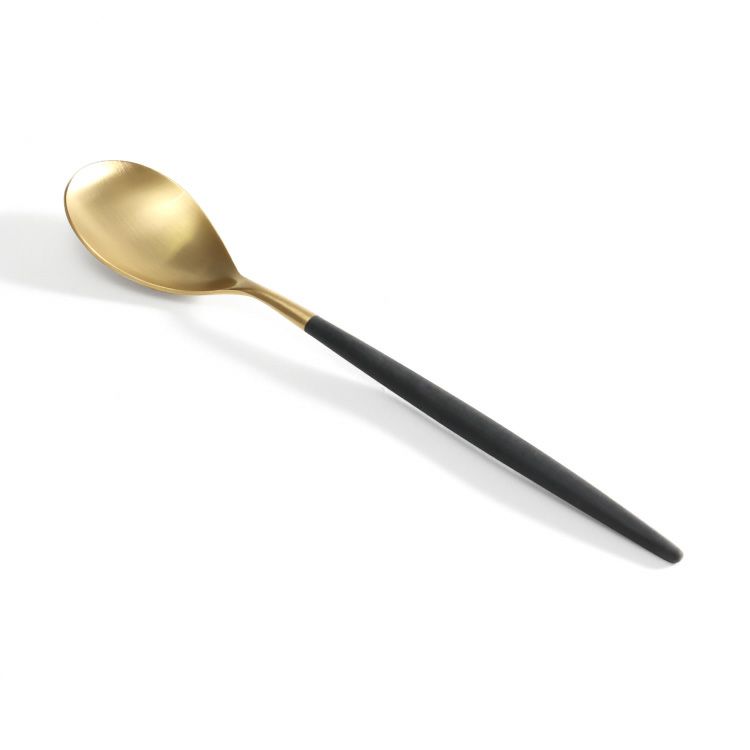 クチポール（Cutipol） ミオ/MIO ディナー8点セット 化粧箱付 ブラックマットゴールド