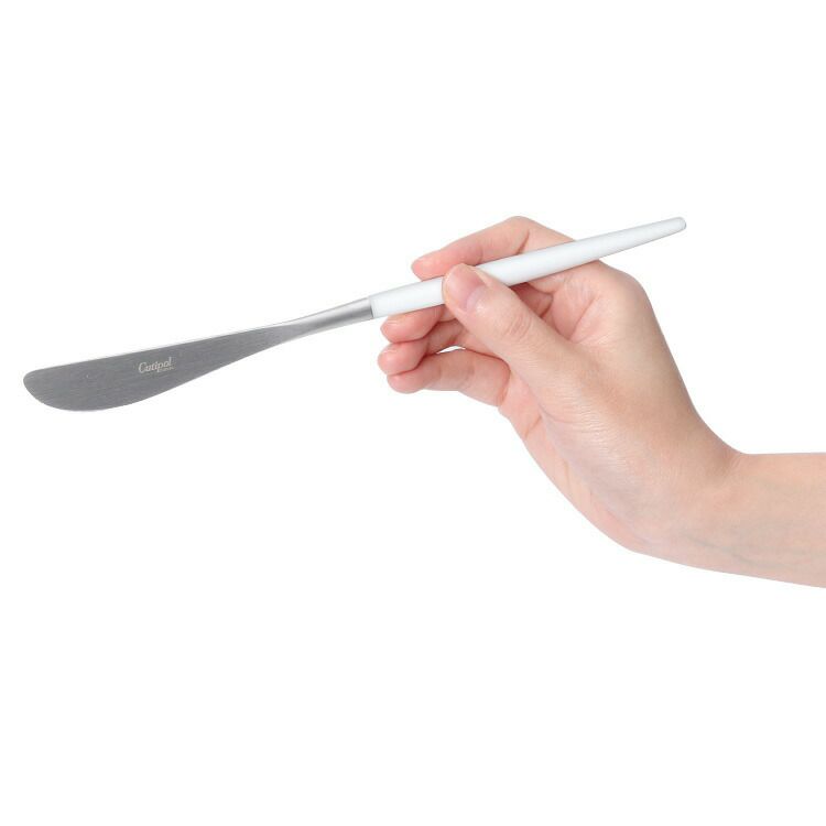 クチポール（Cutipol） ミオ/MIO ディナーナイフ ホワイト