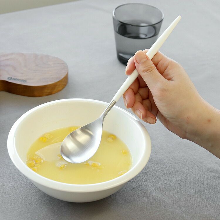 クチポール（Cutipol） ミオ/MIO ディナースプーン ホワイト