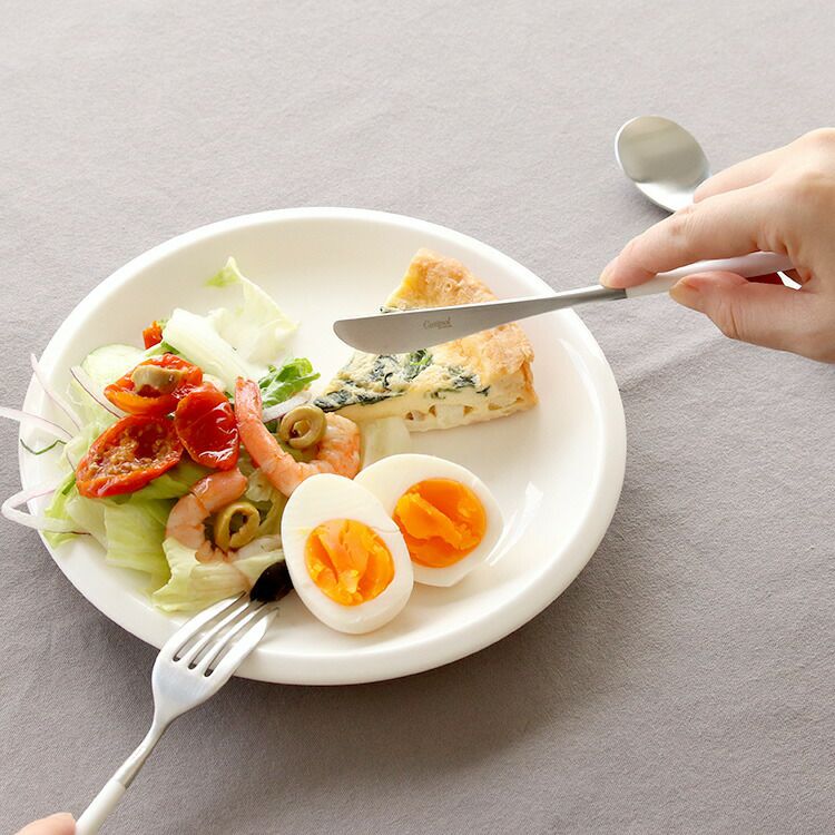 クチポール（Cutipol） ミオ/MIO デザートナイフ ホワイト