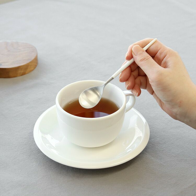 クチポール（Cutipol） ミオ/MIO コーヒー/ティースプーン ホワイト