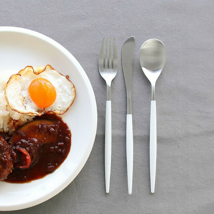 クチポール（Cutipol） ミオ/MIO ディナー3点セット ホワイト