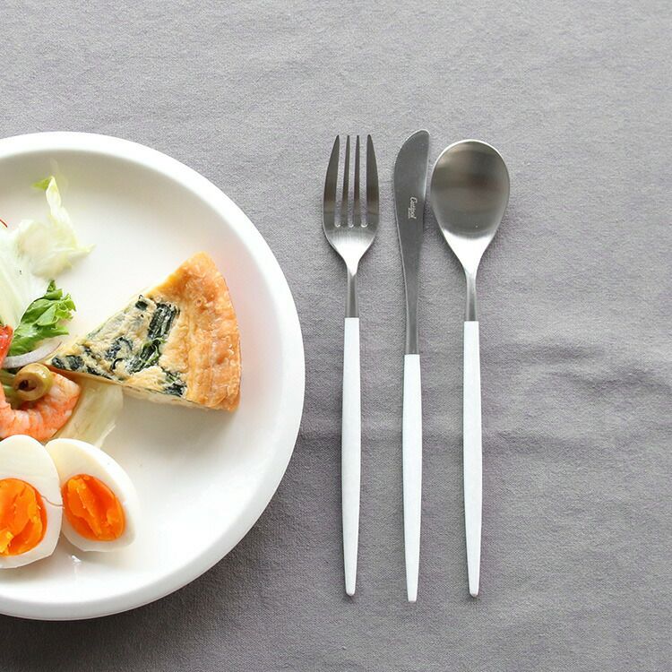 クチポール（Cutipol） ミオ/MIO デザート3点セット ホワイト