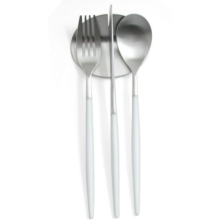 クチポール（Cutipol） ミオ/MIO ディナー3点＆カトラリーレスト1点 ホワイト