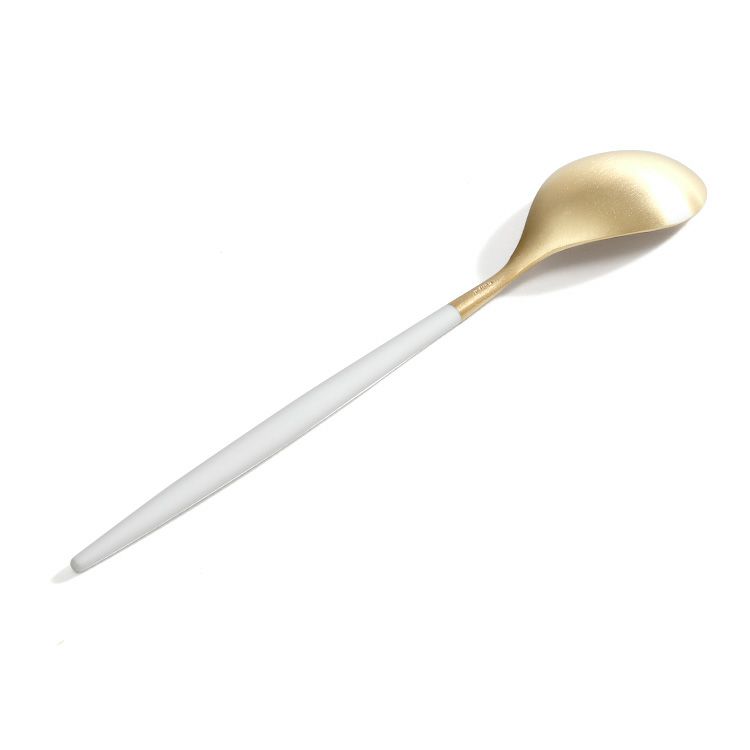 クチポール（Cutipol） ミオ/MIO ディナースプーン ホワイトマットゴールド