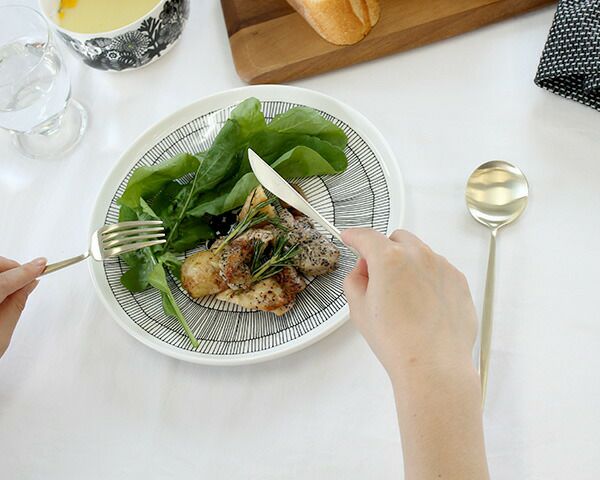 クチポール（Cutipol） ムーンマット/MOON MATT ディナー6点セット 化粧箱付 シャンパン