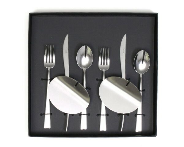 クチポール（Cutipol） デュナ/DUNA デザート8点セット 化粧箱付 ミラー