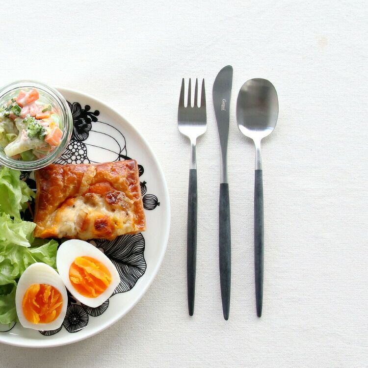 クチポール（Cutipol） ナウ/NAU デザート3点セット ブラック