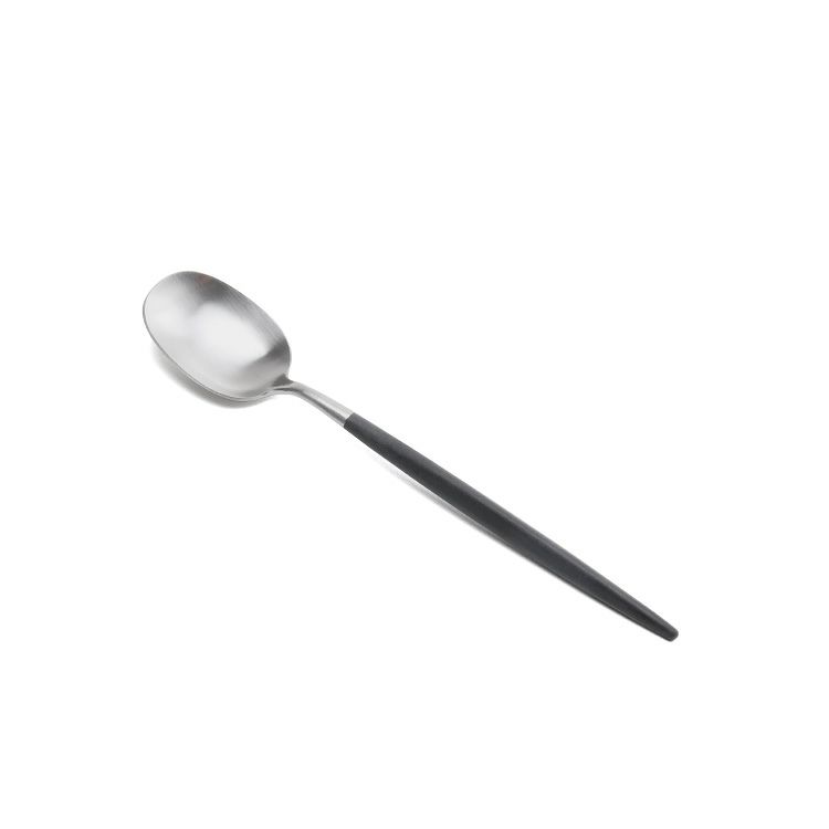 クチポール（Cutipol） ナウ/NAU デザート3点＆カトラリーレスト1点 ブラック