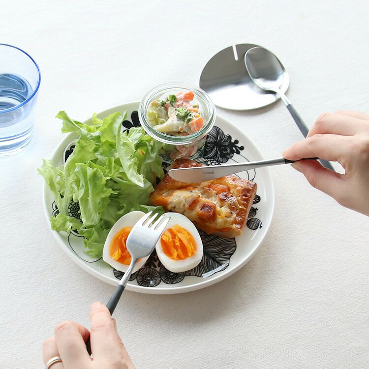 クチポール（Cutipol） ナウ/NAU デザート3点＆カトラリーレスト1点 ブラック