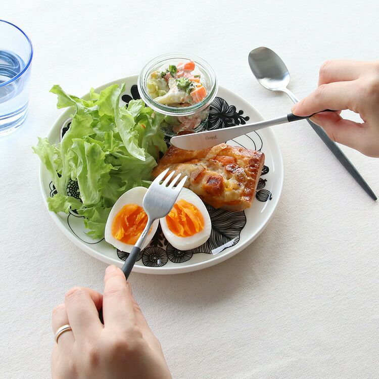 クチポール（Cutipol） ナウ/NAU デザート6点セット 化粧箱付 ブラック