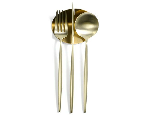 クチポール（Cutipol） ムーンマット/MOON MATT ディナー8点セット 化粧箱付 シャンパン