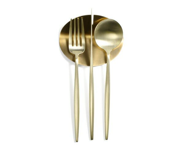 クチポール（Cutipol） ムーンマット/MOON MATT デザート8点セット 化粧箱付 シャンパン