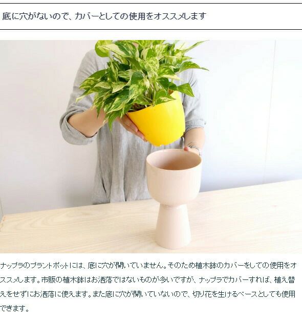 イッタラ（iittala） ナップラ/NAPPULA プラントポット 260x155mm