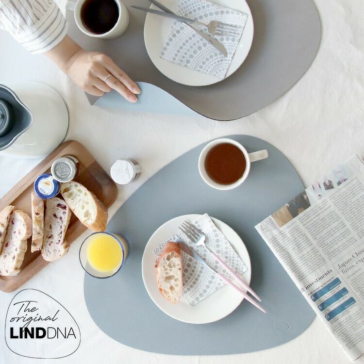 リンド ディーエヌーエー（LIND DNA） カーブ プレイスマット リバーシブル Double NUPO