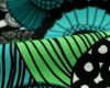 マリメッコ（marimekko） ピエニ シイルトラプータルハ/PIENI SIIRTOLAPUUTARHA コットンファブリック(生地) (30cm以上から10cm単位で切り売り)