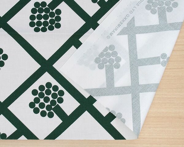 マリメッコ（marimekko） スパルイェ/SPALJE コットンファブリック(生地) (30cm以上から10cm単位で切り売り)