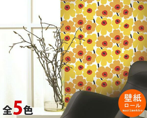 マリメッコ（marimekko） ピエニウニッコ/PIENI UNIKKO 壁紙 幅53cm Marimekko4（限定シリーズ）