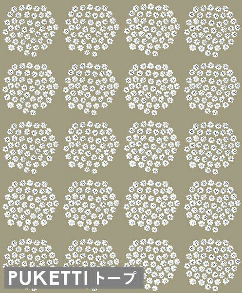 マリメッコ（marimekko） プケッティ/PUKETTI 壁紙 幅53cm Marimekko4（限定シリーズ）