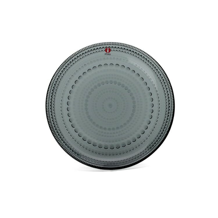 イッタラ（iittala） カステヘルミ/Kastehelmi プレート 17cm ダークグレー