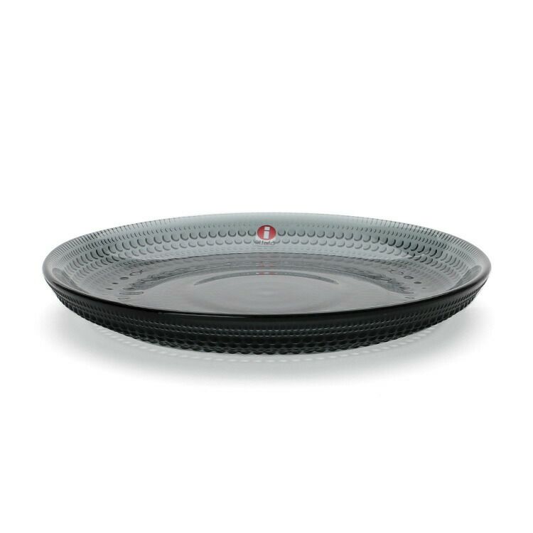 イッタラ（iittala） カステヘルミ/Kastehelmi プレート 17cm ダークグレー
