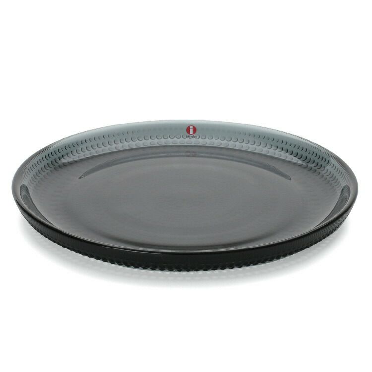 イッタラ（iittala） カステヘルミ/Kastehelmi プレート 24.8cm ダークグレー