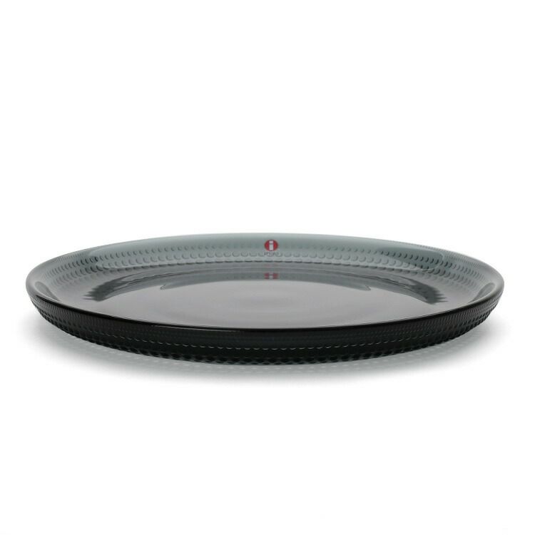 イッタラ（iittala） カステヘルミ/Kastehelmi プレート 24.8cm ダークグレー