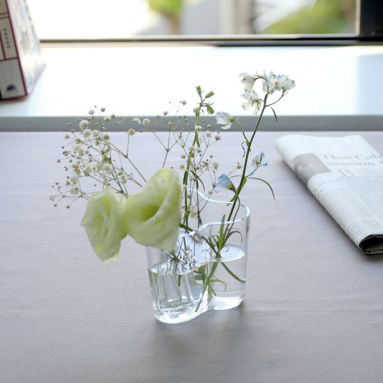 イッタラ（iittala） アルヴァ・アアルト/Alvar Aalto ベース 95mm クリア