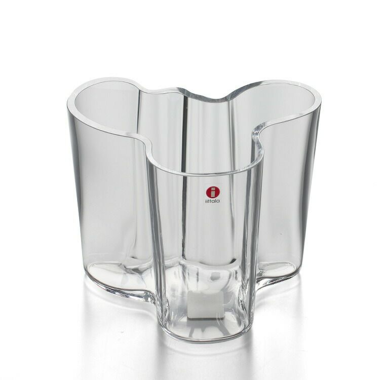 イッタラ（iittala） アルヴァ・アアルト/Alvar Aalto ベース 120mm クリア