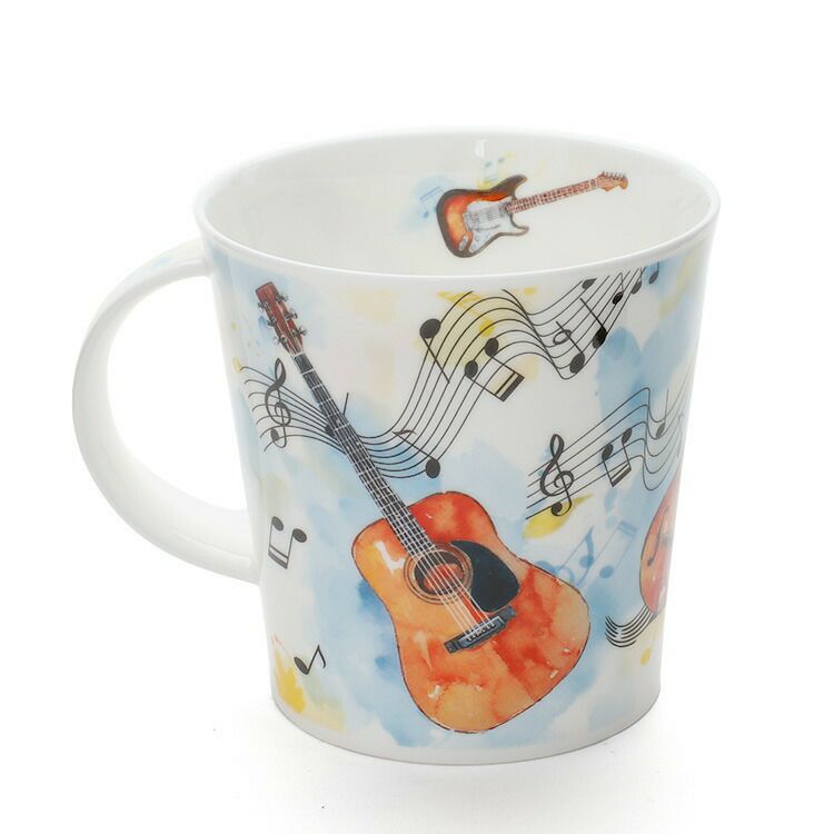 ダヌーン（Dunoon） CAIRNGORM マグカップ 音楽をつくろう「ギター」