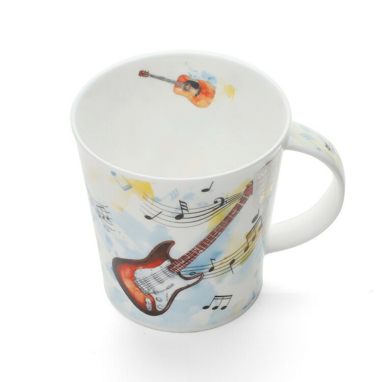 ダヌーン（Dunoon） CAIRNGORM マグカップ 音楽をつくろう「ギター」