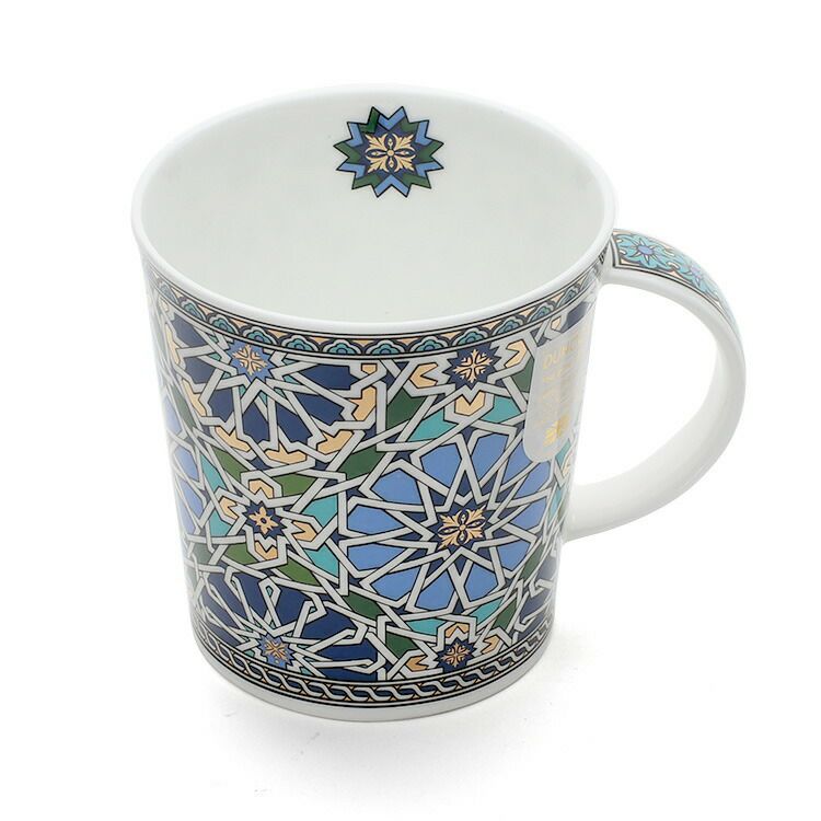 ダヌーン（Dunoon） LOMOND マグカップ 万華鏡 ブルー