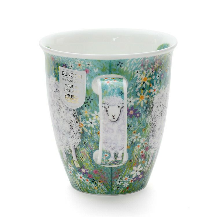 ダヌーン（Dunoon） NEVIS マグカップ お花畑のヒツジ