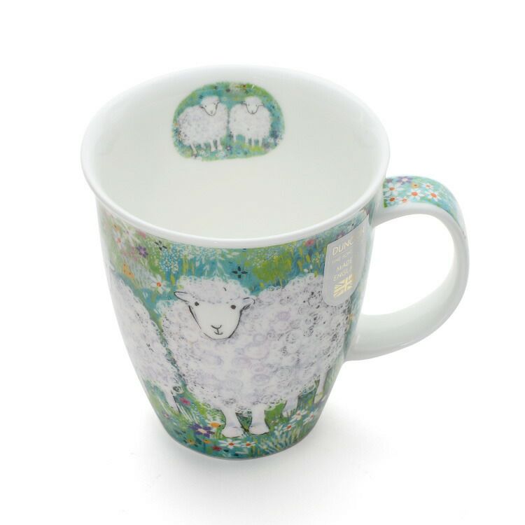 ダヌーン（Dunoon） NEVIS マグカップ お花畑のヒツジ