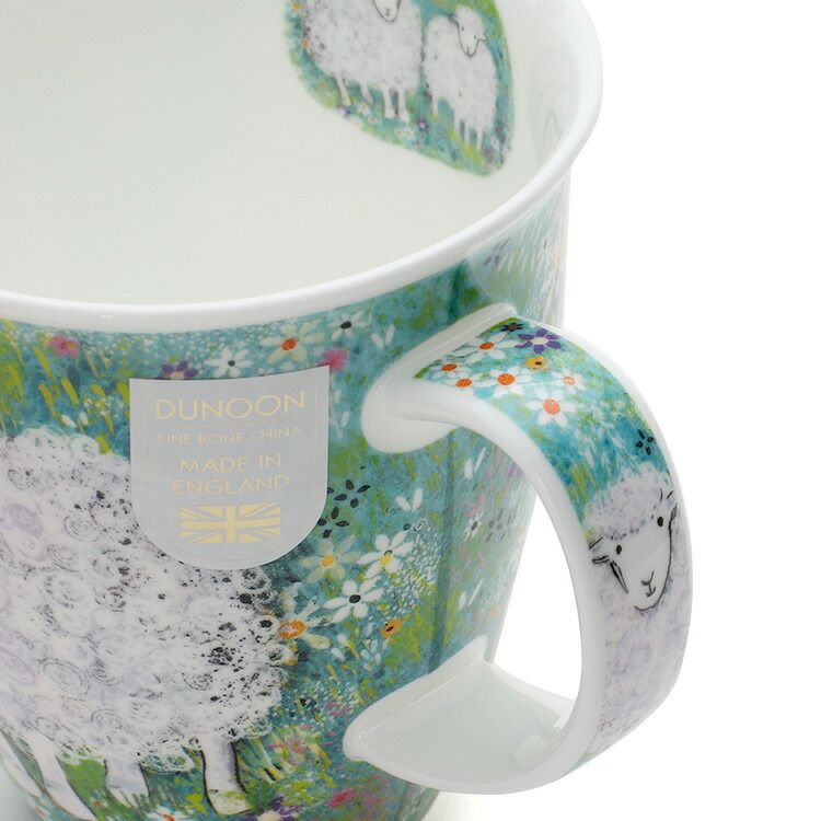 ダヌーン（Dunoon） NEVIS マグカップ お花畑のヒツジ