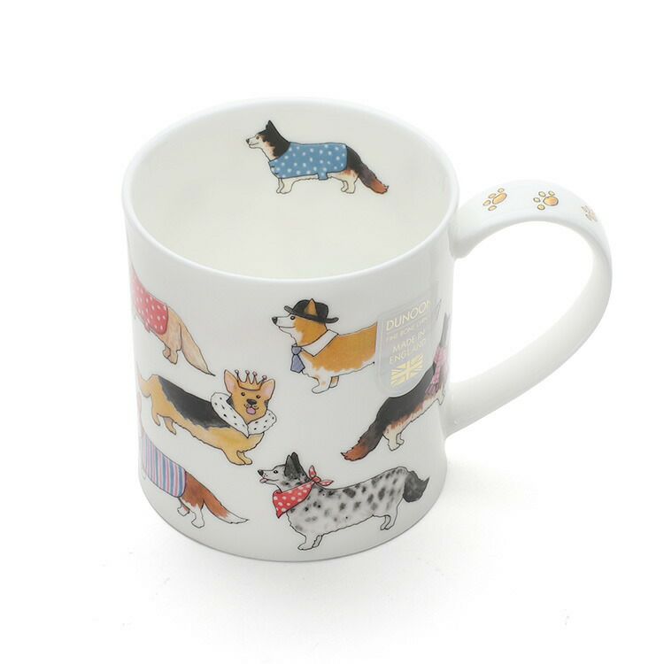 ダヌーン（Dunoon） ORKNEY マグカップ コーギーのファッションショー