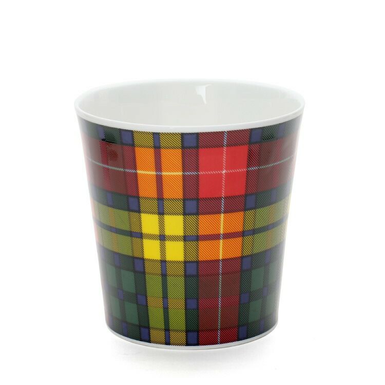 ダヌーン（Dunoon） CAIRNGORM マグカップ タータンチェック グリーン×レッド