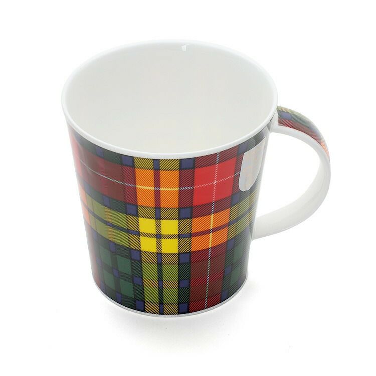 ダヌーン（Dunoon） CAIRNGORM マグカップ タータンチェック グリーン×レッド